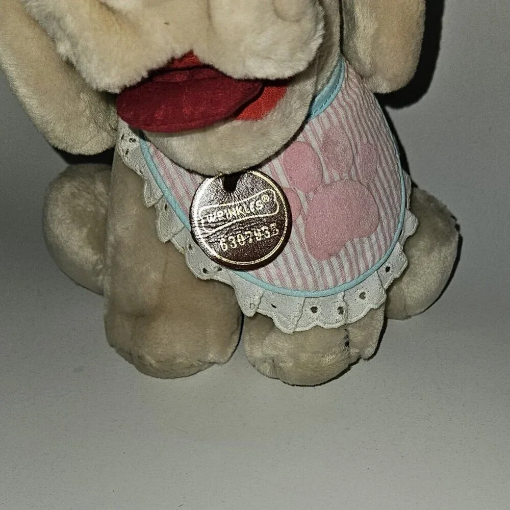 VTG Wrinkles 6307935 GANZ Puppy Dog Plush 10